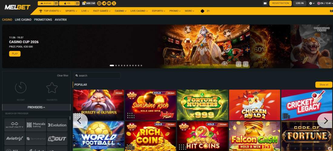 MelBet Casino